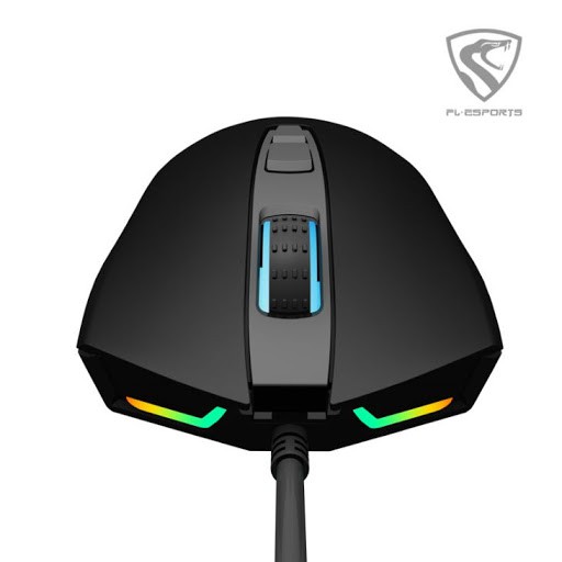 Mouse Chuột máy tính có dây chuyên dành chơi game FL Esport G52 màu đen có đèn led cổng usb 2.0