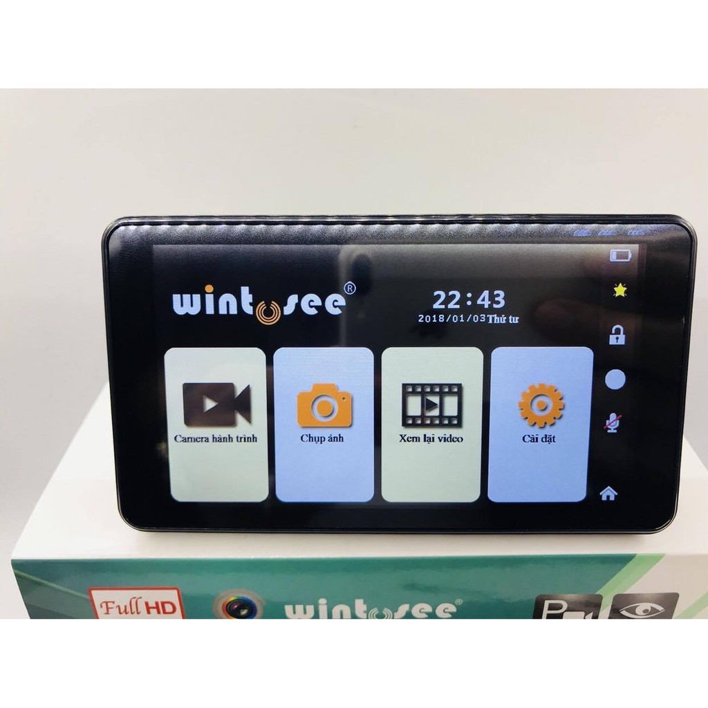 Camera hành trình cho xe tải H5 cam lùi 15m cảnh báo lệch làn | BigBuy360 - bigbuy360.vn