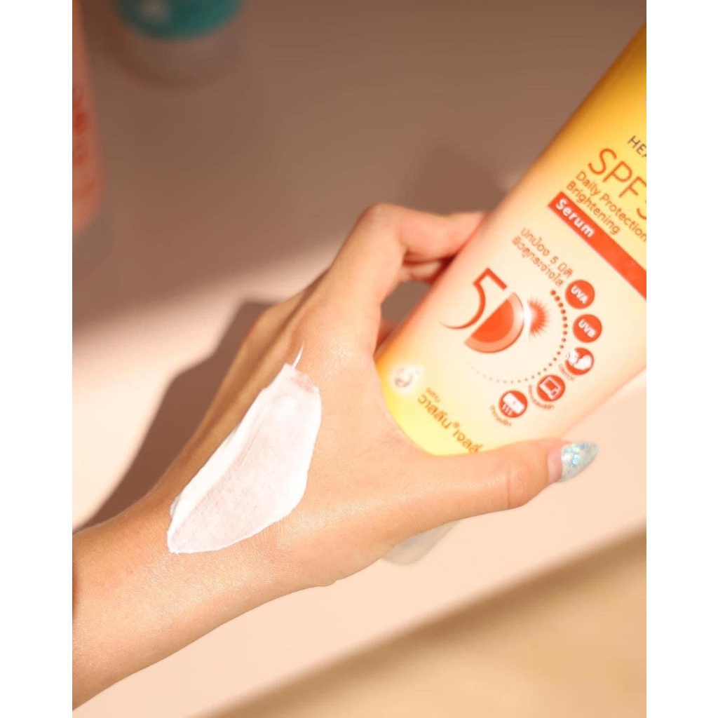 Sữa Dưỡng Thể Chống Nắng Vaseline 50X Healthy Bright Daily Protection &amp; Brightening Serum SPF50 Thái Lan Tuýp 320ML