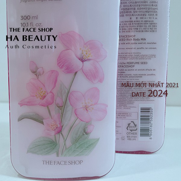 (Auth_Korea)Sữa dưỡng thể mịn sáng Perfume Rich 300ml The Face Shop | BigBuy360 - bigbuy360.vn