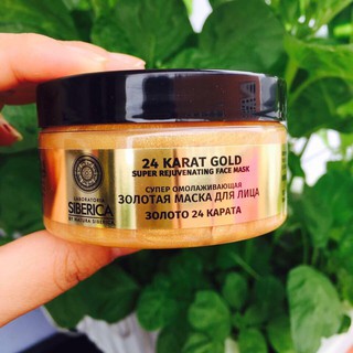 Mặt nạ vàng 24k natura siberica