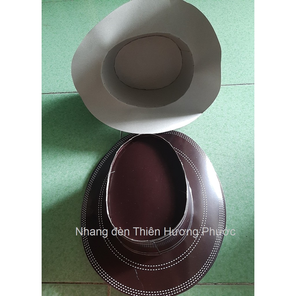 Nón vàng mã cúng đám giỗ ông