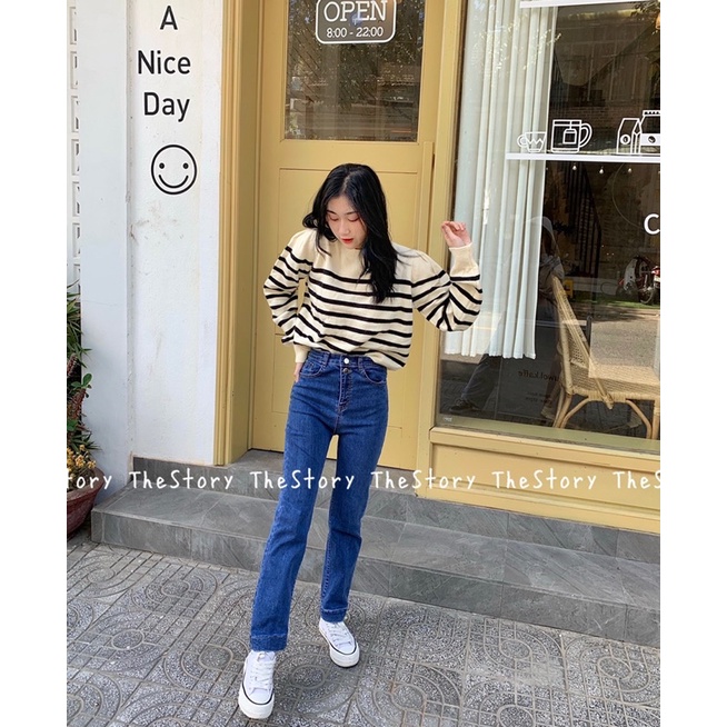 [STR] Quần jeans ống đứng Q750