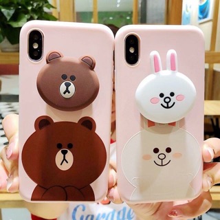Ốp Gấu Brown - Thỏ Cony