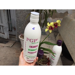 Dung dịch Oxy trợ nhuộm tóc PGP 6%, 9%, 12% 900 ml