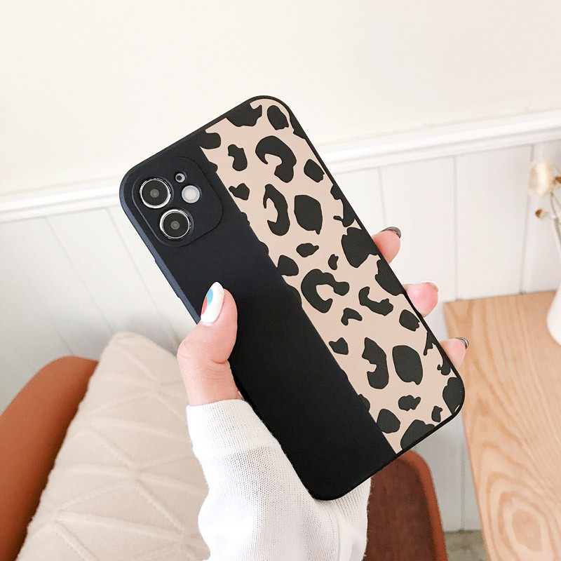 Ốp lưng iphone Da báo cạnh vuông BVC 6/6plus/6s/6splus/7/7plus/8/8plus/x/xs/11/12/pro/max/plus/promax Dastore T2