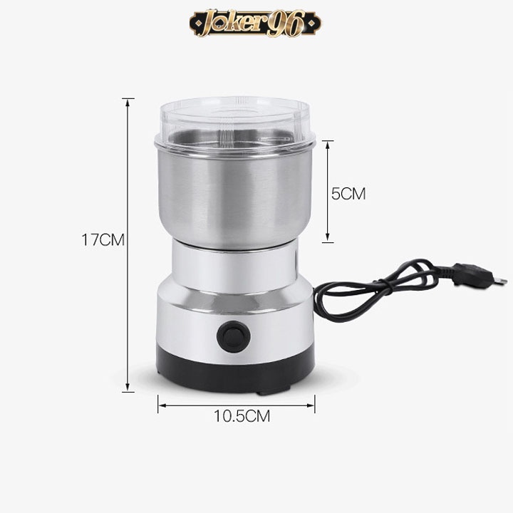 Máy xay cà phê Haeger 150w, Máy xay ngũ cốc, gia vị mini bằng thép đa năng