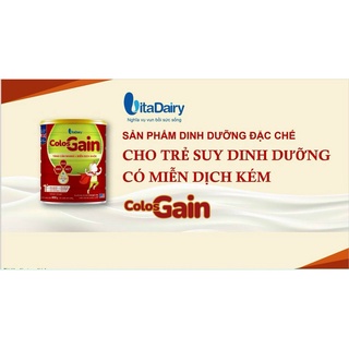 [Có mã QR tích điểm] Sữa bột Colos Gain 800gr (1-10 tuổi)  (Date mới)