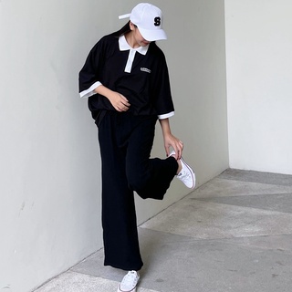 POLO ESSENTIALS SHORT SLEEVE SS1 BLACK