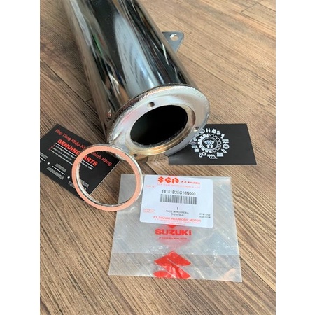 Ron nối pô SATRIA RAIDER XĂNG CƠ - Ron ADAPTER chính hãng Suzuki Indo