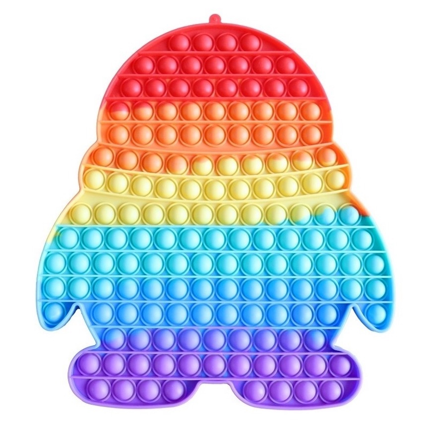 Kích thước lớn Hello kitty Rainbow Pop It Fidget  Đồ chơi căng thẳng Push It Bubble Antistress Đồ chơi dành cho người lớn Trẻ em Đồ chơi giác quan Làm giảm chứng 48cm