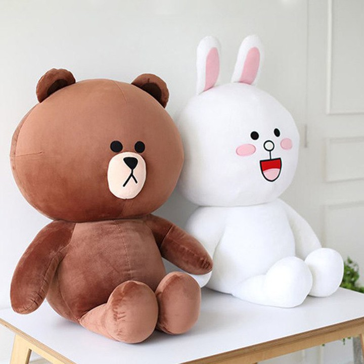 Gấu bông Brown, thú nhồi bông Brown kích thước 40cm-45cm