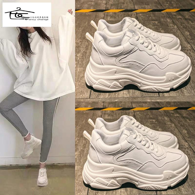 Giày Thể Thao Nhẹ Thoáng Khí Phong Cách Hàn Quốc Thời Trang Thu Đông Hàng Mới Dành Cho Bạn Nữ 2022