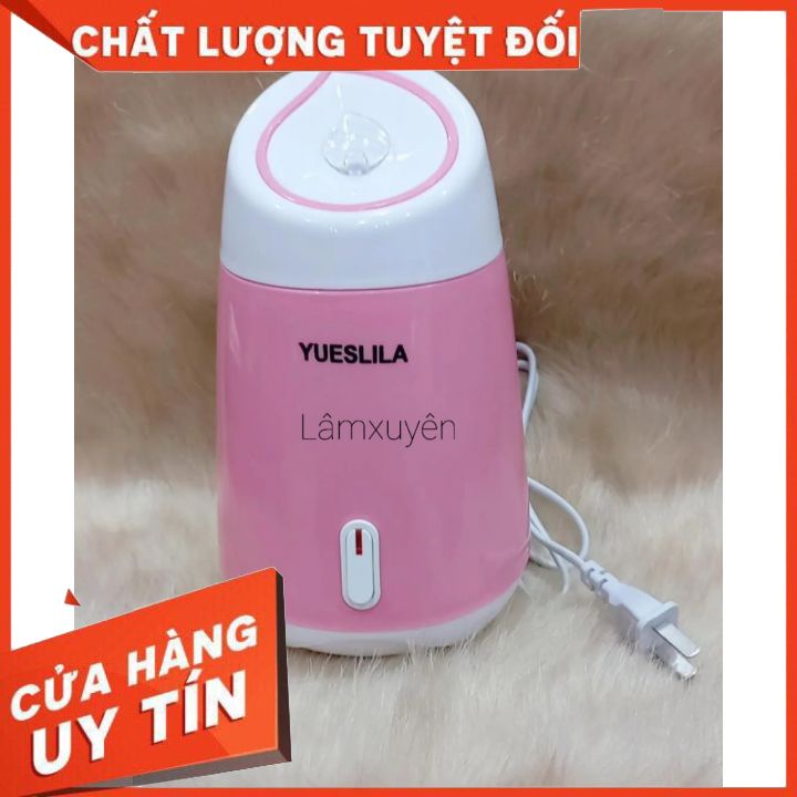 Máy xông hơi cao cấp YUESLILA chính hãng, xông mặtFREESHIP đẩy đi bụi bẩn, chất nhờn tích tụ giúp da được thư giãn