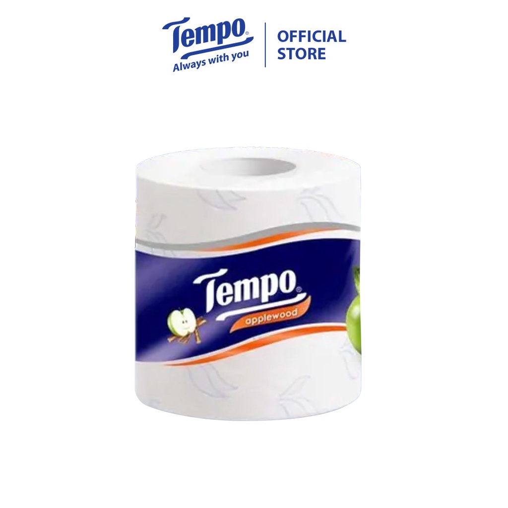 Giấy vệ sinh cao cấp Tempo Toipa - 3 lớp bền dai, an toàn cho da - Thương hiệu Đức (1 Cuộn bất kỳ)