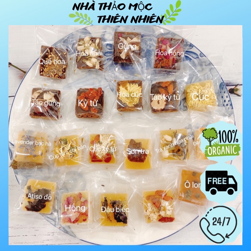 TRÀ HOA ĐƯỜNG PHÈN- ĐƯỜNG ĐEN NGŨ VỊ