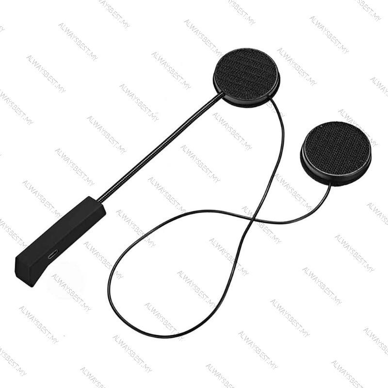 Tai Nghe Bluetooth 4.0 Bt8 Gắn Mũ Bảo Hiểm Tích Hợp Mic Cho Xe Mô Tô