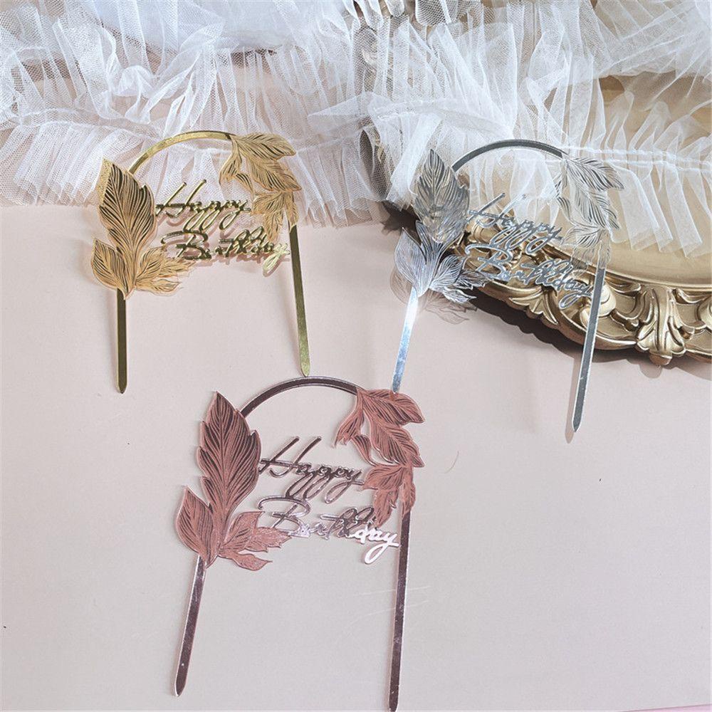 Topper Trang Trí Bánh Kem Bằng Nhựa Acrylic|Vòm Cong Bằng Nhựa Pvc Chất Lượng Cao