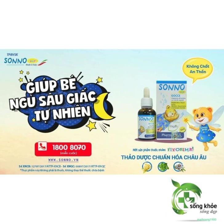 FITOBIMBI Sonno- Thảo dược châu âu giúp bé ngủ ngon, dành cho trẻ khó ngủ, ngủ không sâu giấc