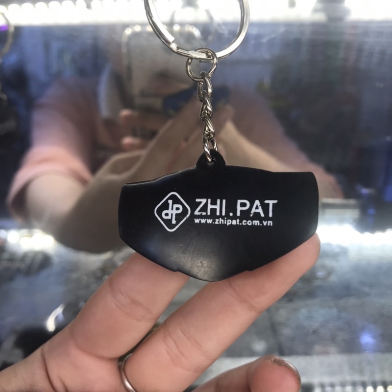 Móc khoá ziphat treo xe máy ,xe điện có dây và k dây