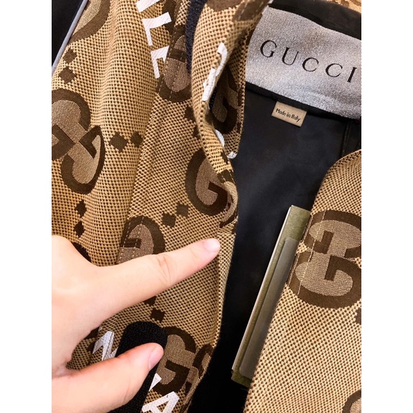 Áo khoác nữ có mũ thương hiệu Balenciaga x Gucci GC cao cấp