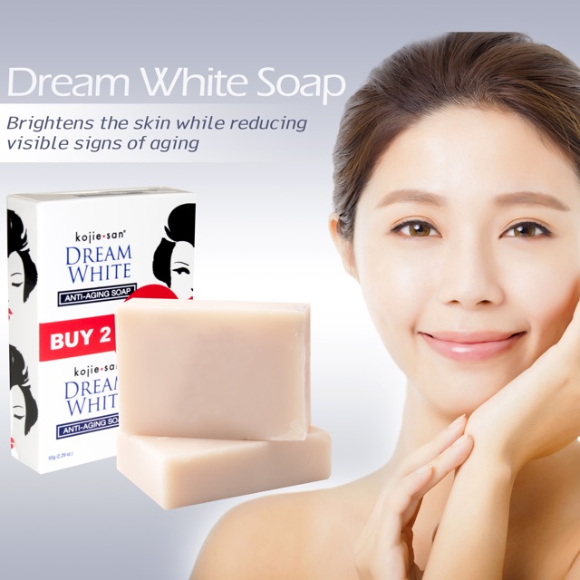 Combo 2 xà bông tắm trắng, chống lão hoá Dream white soap [135g HÀNG CHÍNH HÃNG]