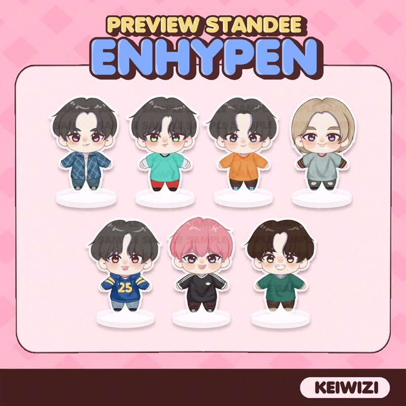 Standee thành viên nhóm nhạc Enhypen DILEMMA ver
