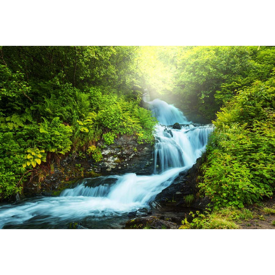 Tranh dán tường thác nước thiên nhiên trong lành