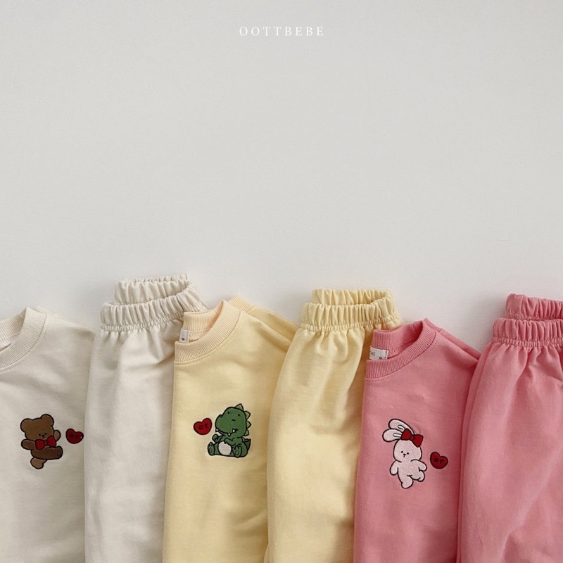 Set quần áo thu đông Oottbebe Hàn Quốc
