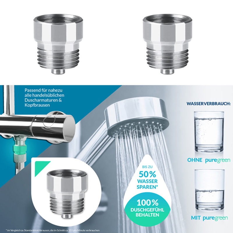 2 Van Điều Khiển Lưu Lượng Nước G1 / 2 Tiết Kiệm Nước Cho Bồn Tắm