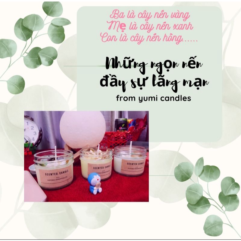 nến thơm Yumi Candles 100g