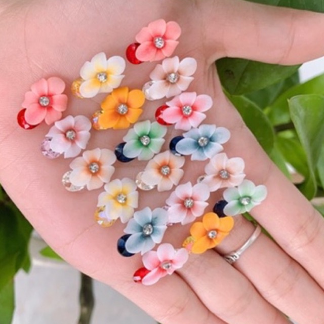 hoa nail- hia bột ( mai đá)