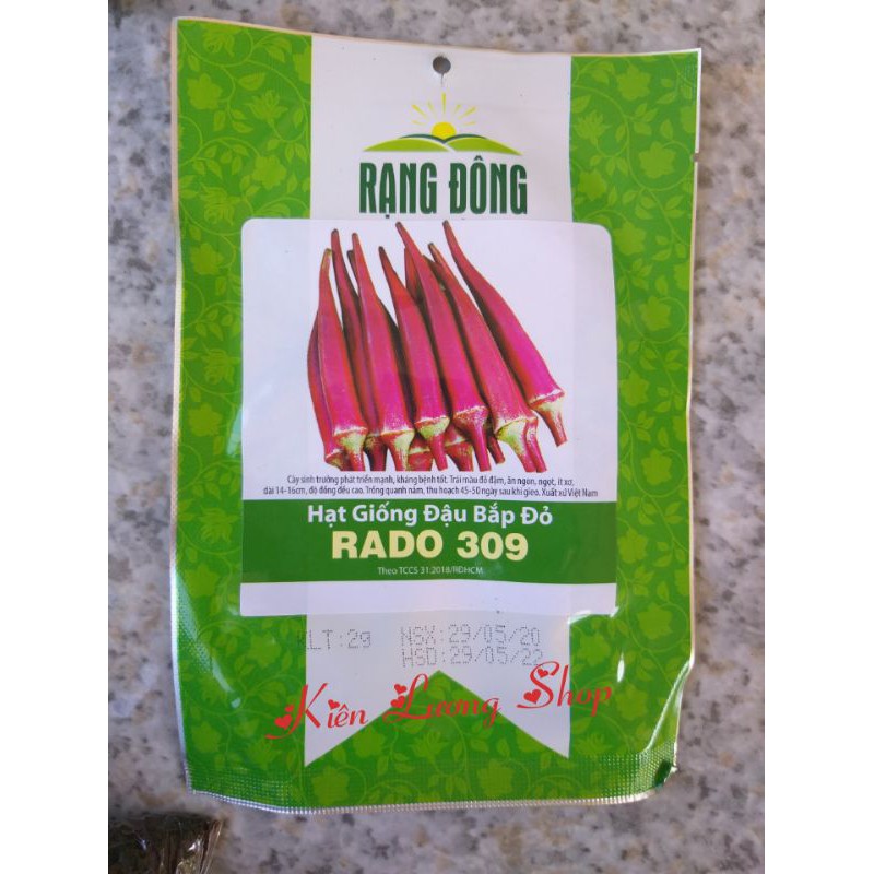 Hạt giống Đậu Bắp Đỏ Rạng Đông Cao Cấp