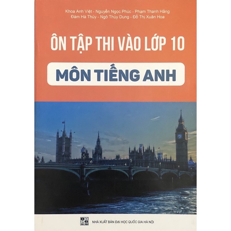 Sách .__. Ôn Tập Thi Vào Lớp 10 Môn Tiếng Anh