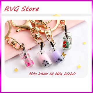 Móc Khóa Trà Sữa, Trái Cây Mini Dể Thương 2020