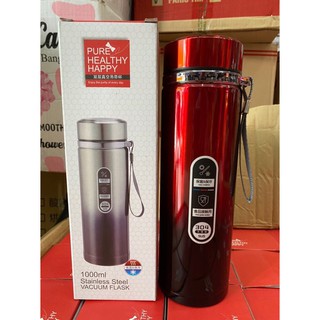 BÌNH GIỮ NHIỆT NGÃ MÀU  INOX 304 - 1000ml ĐẸP XUẤT SẮC
