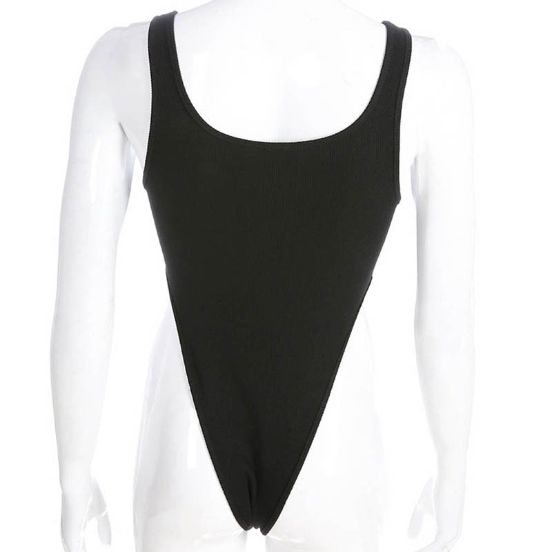 [ Mã 11FASHIONSALE1 giảm 10K đơn 50K ] Bộ áo liền quần hai dây màu đen eo cao ôm dáng quyến rũ dành cho nữ | BigBuy360 - bigbuy360.vn