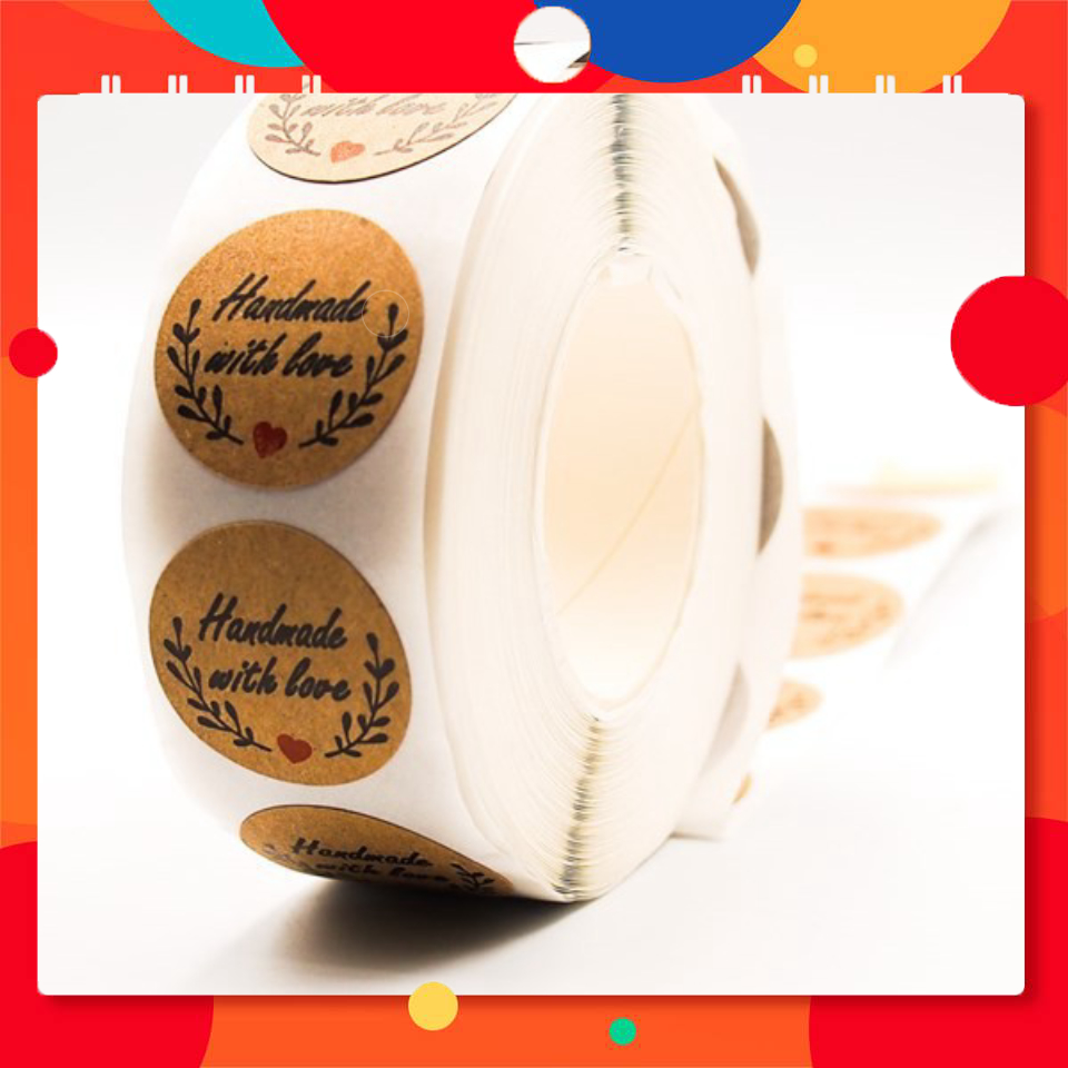 Cuộn tem handmade 500 tem