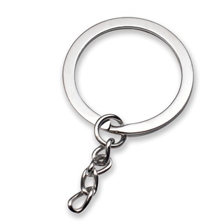 Bộ 10 Móc Khóa Bằng Sắt Móc Khóa Sắt Vòng Đôi Đơn Giản