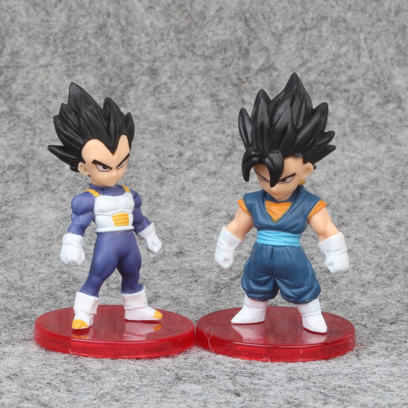 Lẻ Mô hình nhân vật 7 viên ngọc rồng Dragon Ball Son Goku chibi dễ thuong 6-7cm