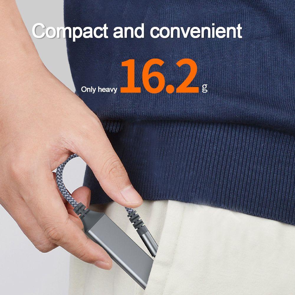 Bộ Chuyển Đổi OTG Type-C Bằng Hợp Kim Nhôm Cho Laptop