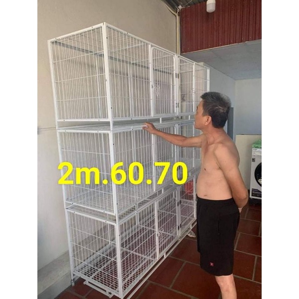 Lồng tầng nuôi mèo sinh sản, lồng tĩnh điện