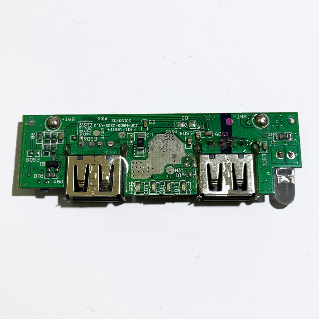 Mạch sạc dự phòng 5V2A tháo máy 2 cổng