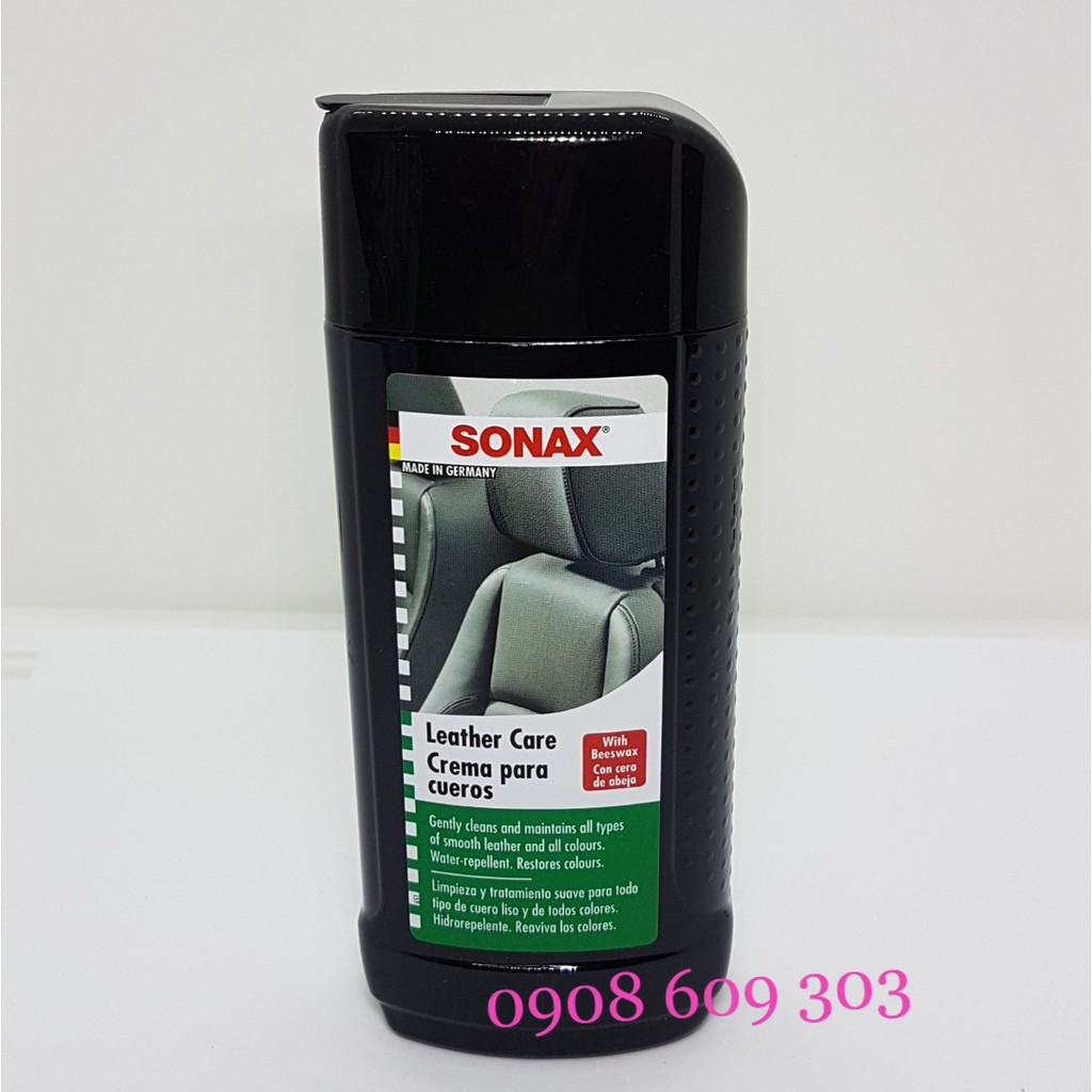 Kem Bảo Dưỡng Ghế Da LEATHER CARE SONAX 250ml.