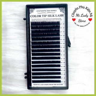 Mi Color tip sikl lash 16 hàng đầy đủ kích thước độ cong