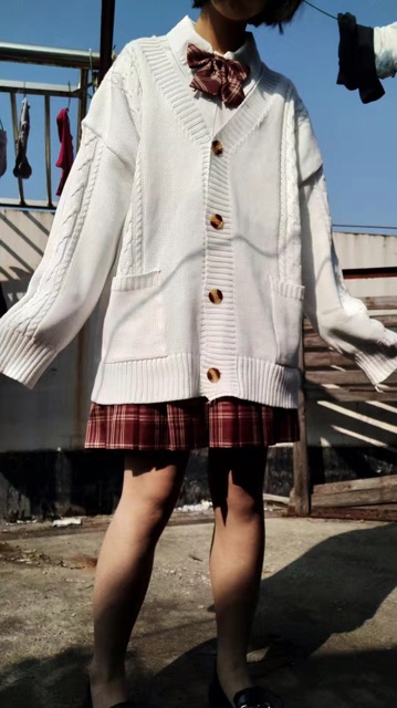 [Order 7-10 ngày] Áo cardigan nữ sinh phong cách Hàn Quốc Nhật Bản( Kèm ảnh thật)