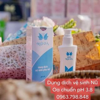 DUNG DỊCH VỆ SINH NỮ OA (CHUẨN pH 3.8)