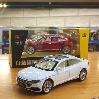 Mô hình trưng bày xe ô tô Volkswagen CC 2019 tỉ lệ 1/32 màu trắng