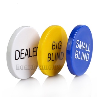 Combo Bộ 3 chip Dealer, Big Blind, Small Blind