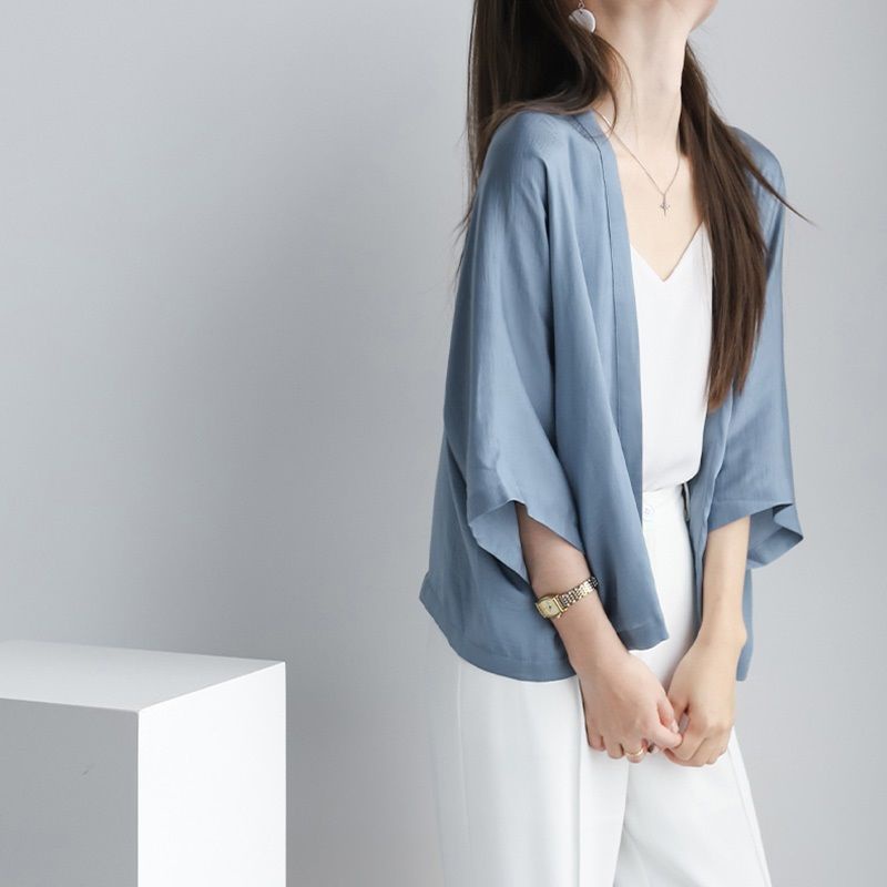 Áo Khoác Cardigan Mỏng Chống Nắng Thời Trang Mùa Hè Mới 2022 Cho Nữ
